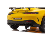 Elektrické autíčko Mercedes-Benz GT63 AMG - dvojmiestne, žlté